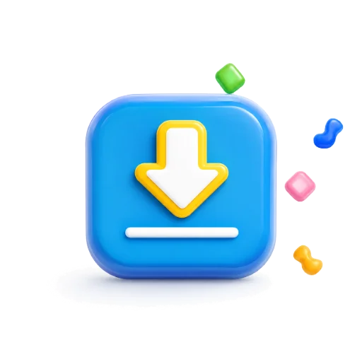Download button for exporting a geotagged photo